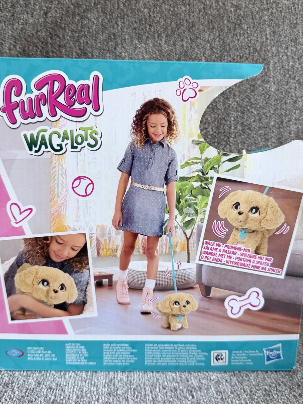 New! Fur Real Wag a lots interactive puppy toy